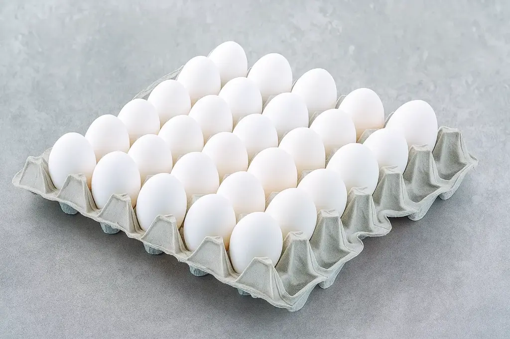 Eggs whole Tray
